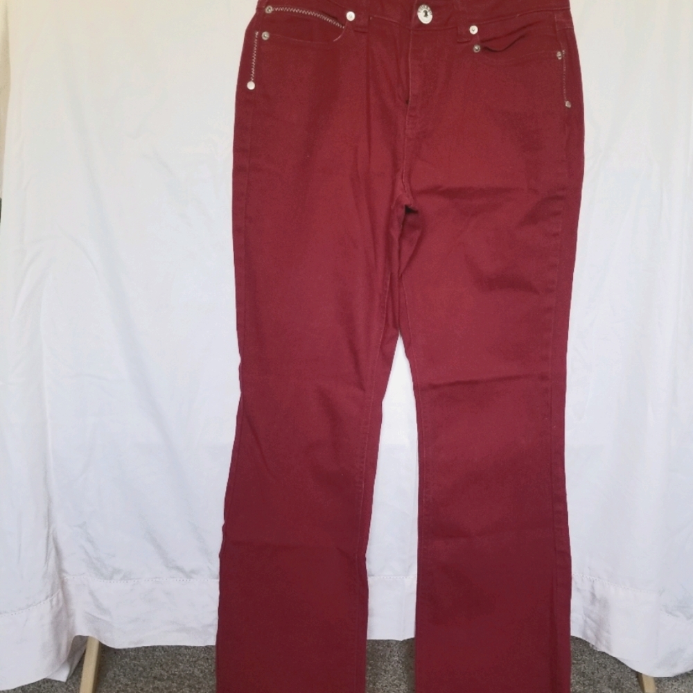 Gitano red stud pocket jeans Rhinestones 10